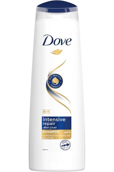 Dove Shampoo for damaged hair, Intensive Repair, for up to 100% healthy looking hair, 400ml