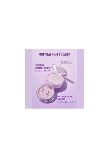SHEGLAM Insta-Ready Face & Under Eye Setting Powder Duo-Taro