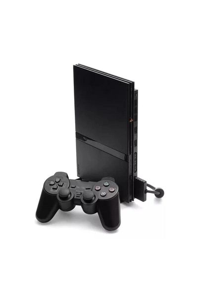 SONY CLASSICAL REFURBISHED PLAYSTATION-2 SLIM CONSOLE WITH USB FOR GAMES + CONTROLLER