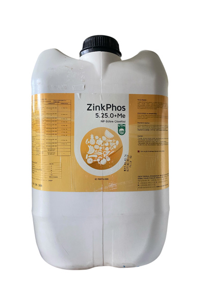 ÜRÜN TARIMSAL MÜHENDİSLİK Zinkphos 20 lt ( 5-25+me 5 azot 25 fosfor çinko 6)