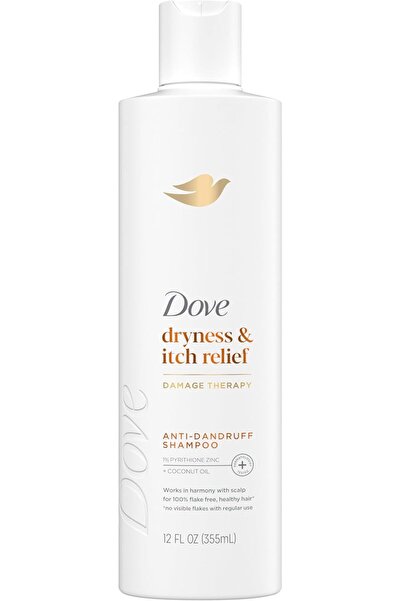 Dove DermaCare Scalp Anti-Dandruff Shampoo, Dryness & Itch Relief, 12 fl oz