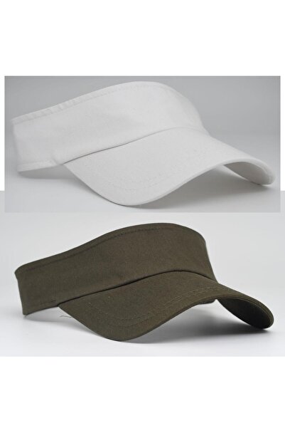 şapkadan UV Protective Unisex Visor Tennis Hat Set of 2