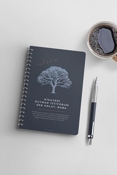 EcoNest Interactive Memory Book for Fathers Emotional Heritage Book I Want to Hear the Story You Tell Dad