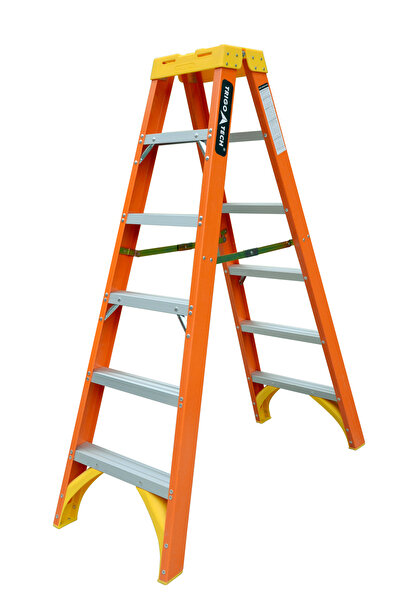 Genel Markalar 6 Basamaklı Çift Çıkışlı Fiberglass İzole Merdiven