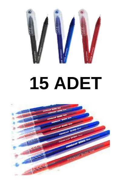 Pensan Ballpoint Pen Bureaucracy Type 15 Pieces