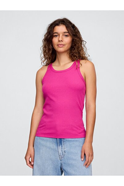 GAP Kadın Pembe Halter Yaka Atlet