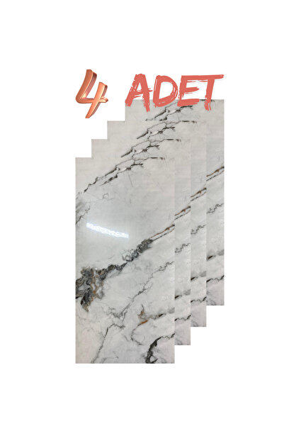 UKAB DEKOR Kendinden Yapışkanlı Mermer Seramik Desenli Köpük PVC Duvar Paneli...