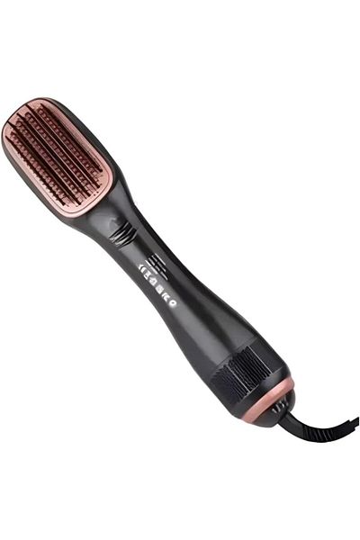 Dex Dinx 2-in-1 Heated Hair Brush 1200-1500W, Straightening, Drying and Volumizing, 3 Speeds