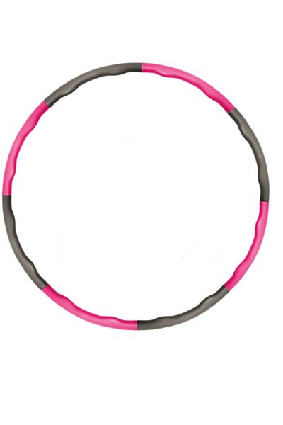 LETAO Letao Hula hoop, diameter 95 cm, 8 sides, purple, dark gray