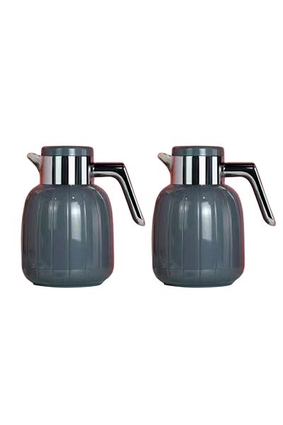 DVINA 2-piece thermos set for tea and coffee, 1 liter + 1 liter, multiple colors