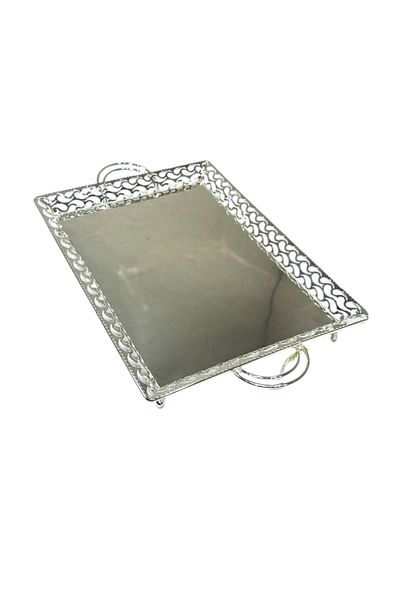 ALMASA Large silver single tabsi