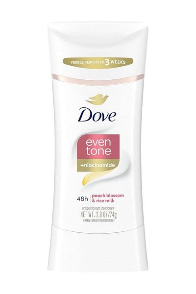 Dove Even Tone Antiperspirant Deodorant Stick Peach Blossom & Rice Milk 74g