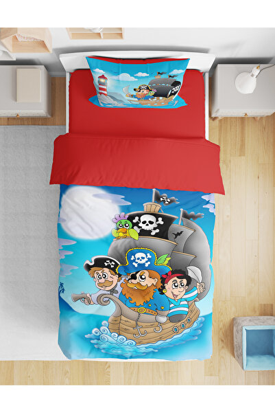 Home مجموعة مفروشات فردية ذات طابع قرصان رقمي ثلاثي الأبعاد