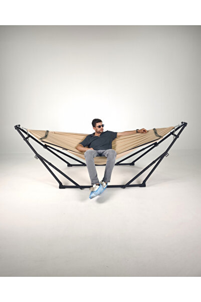 SLLER Katlanır Taşınabilir Çantalı Hamak + Yetişkin Salıncak