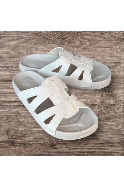MULEX Women's Comfortable Orthopedic Sole Non-Slip Flat Slippers
