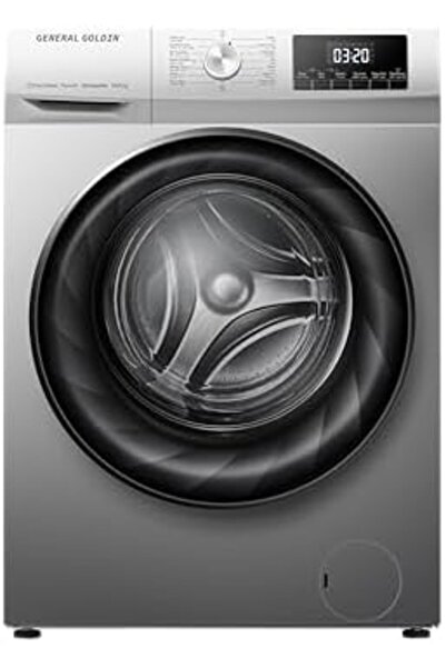 General Golden General Gold 10 Kg Front Loading 2in1 Washing Machine & Drying, Kids Lock, Silver