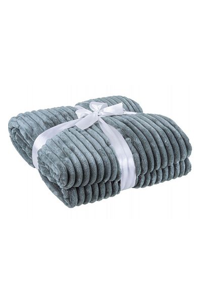 Bizzotto Green Polyester Blanket Rachele 150x200 cm
