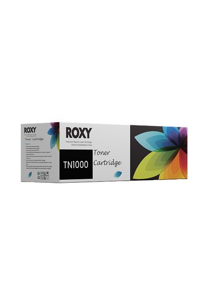 Roxy Brother TN-1000 Compatible Toner for HL-1110 1210 DCP-1510 1610 MFC-1810 1990 Printers – Black