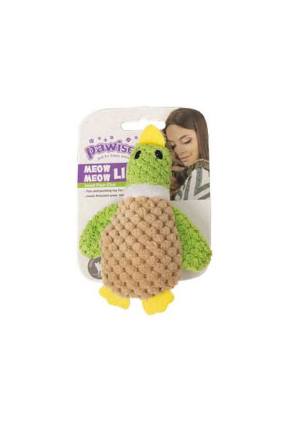 Pawise Knitted Cat Toy Duck Hnzrn