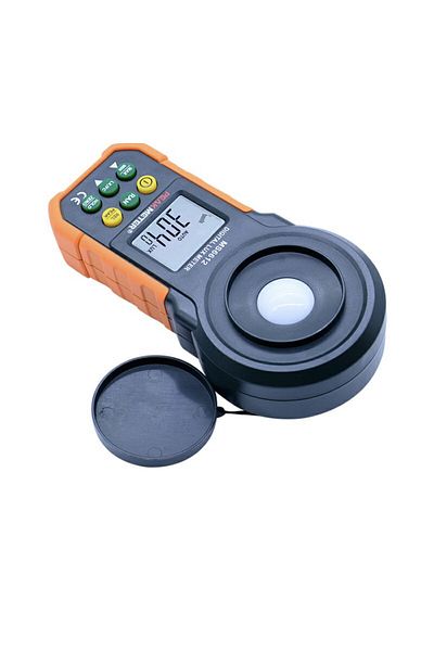 PEAKMETER PEAKMETER digital photometer, model PM6612, high fidelity, light intensity measurement 200,000 LU