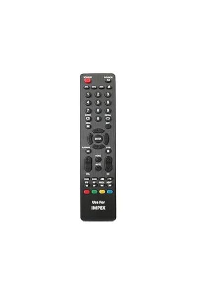The Bros Replacement Remote for IMPEX LCD & LED Smart TVs