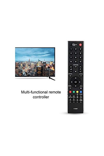 The Bros CT-90287 Replacement Remote Control for Toshiba TV CT90273 CT90274 CT90307 CT-90327