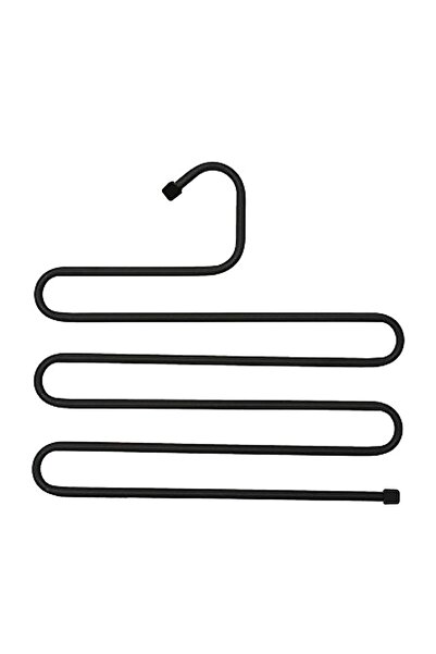 AB HOMES Umeras pentru pantaloni sau prosoape, AB HOMES, organizator, 34x34x1cm, negru