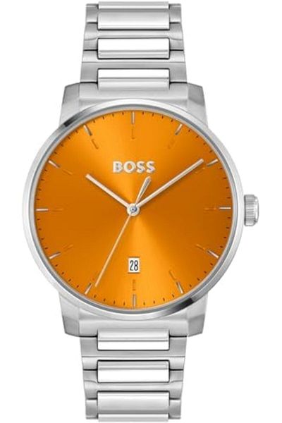 Hugo Boss BOSS Dean Collection Analogue Quartz Watch for Men with Stainless Steel Bracelet - 1514133