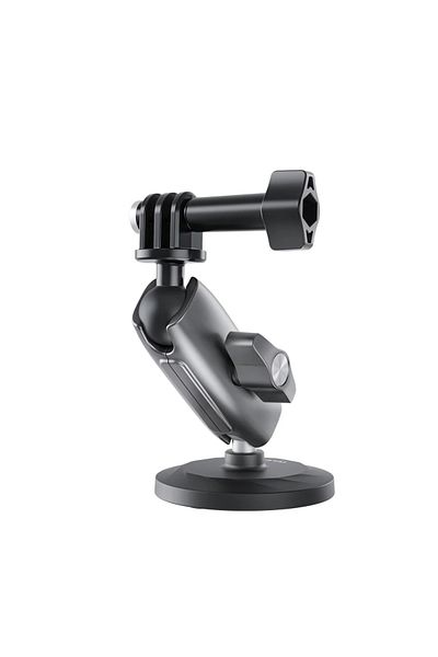 TELESIN Magnetic Suction Cup, Cmm-1, Adjustable Arm, Compatible with Gopro Hero 13,12,11,10,9,8, Insta 360