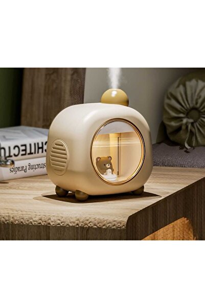 Menuzer Sevimli Ayı Şarj Edilebilir Nemlendirici Buhardanlık