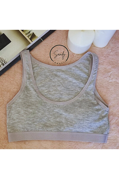 Koza soft Combed Cotton Covered Thick Strap Bustier Bra