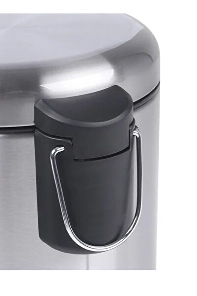AKC 20L Matte Finish Step Trash Can–Quiet-Close Lid, Fingerprint-Proof Stainless Steel For Kitchen