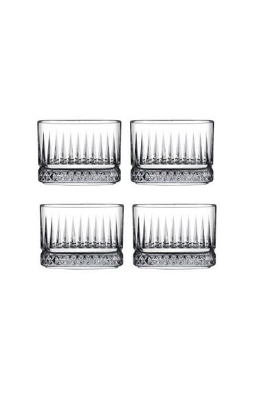 Paşabahçe 530138 Elysia 4-Piece Square Snack Bowl 235Cc