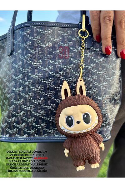 epoksi Labubu Figure - Bag Charm – Bag Charm - 12.5cm