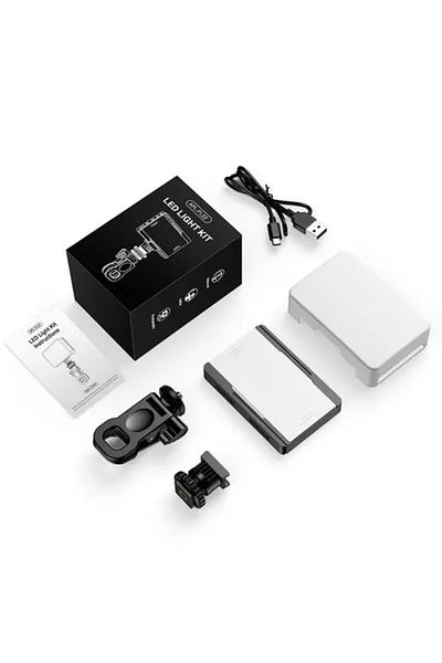 APEXEL Fill light, Apexel FL22, clip-on, 4W power, color temperature 2700-6500K