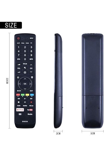 The Bros New EN3C39 Remote Control fit for HISENSE TV 50N7 55N7 65N7 65N8 75N7 75N9 Series