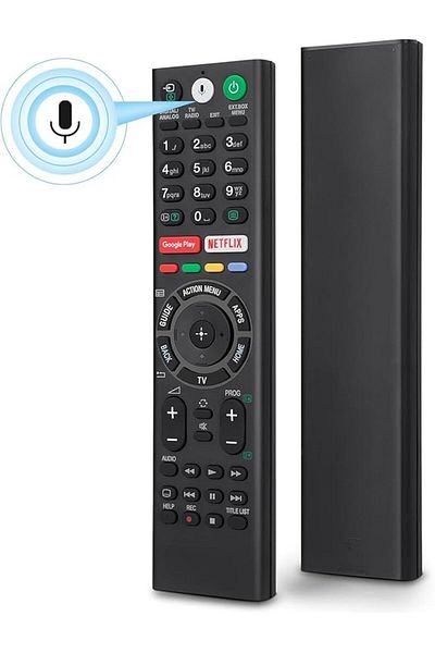 The Bros Voice Replacement Remote for Sony-TVs and Bravia-TV，for All Sony 4K UHD LED LCD HD Smart TVs
