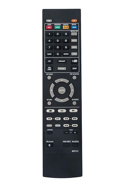 The Bros Replaced Remote Control BDP127 Fit for Yamaha Blu-Ray Player BD-A1040 BDA1040