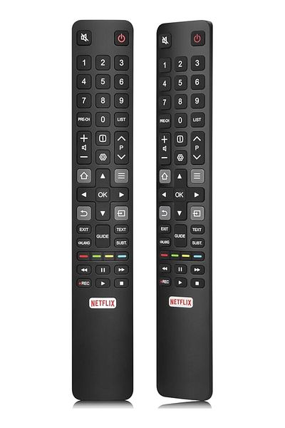 The Bros Remote Control RC802N for TCL FFALCON LED 4K UHD HDR Smart Android TVs, with Netflix Shortcut Key