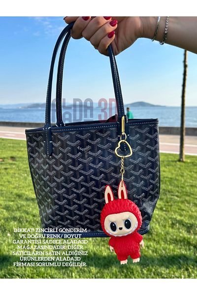 epoksi Labubu Figure - Bag Charm – Bag Charm - 12.5cm