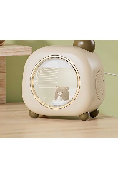Menuzer Sevimli Ayı Şarj Edilebilir Nemlendirici Buhardanlık