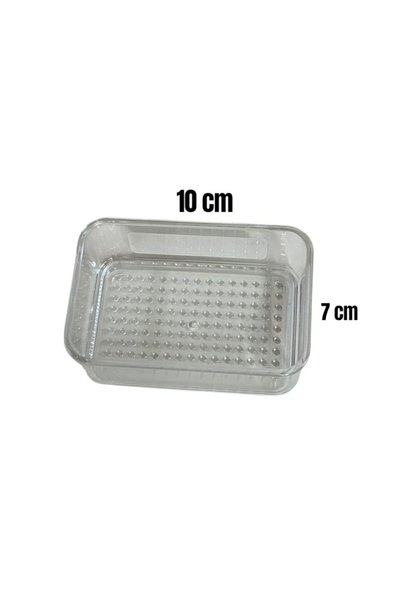 Gead BeautyBox Transparent Mini Organizator birou & bucătărie & machiaj