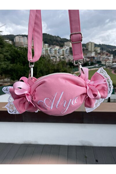 dogga design (İstediğiniz ismi yazıyoruz) isimli kız çocuk çantası