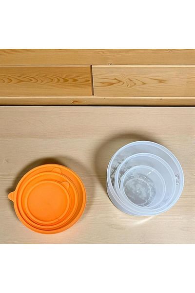 Gead Mtfkbox Set of 3 Plastic Storage Containers