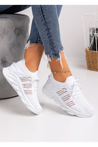 starlike Pantofi sport dama albi A036