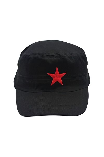 AXE SPORTSWEAR Summer Star Embroidered Adjustable Castro Cap with Velcro Back Hunter Model Hat