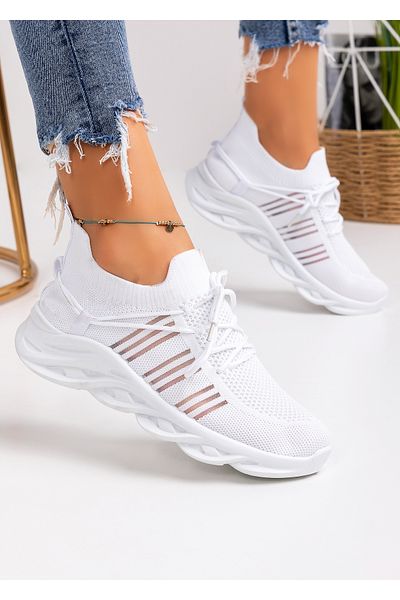 starlike Pantofi sport dama albi A036