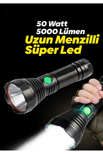 EMİN ENSAR HOME GS 5000 Lümen 50 WAT Süper Led Uzun Menzilli 500 Metreye Kada...