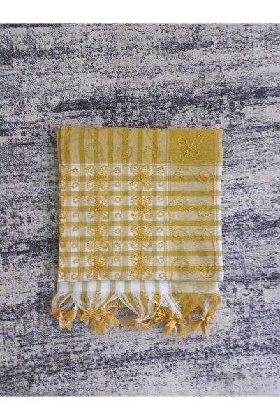 ötüken Йорук-туркменська шапка «Яглы» жовтого кольору