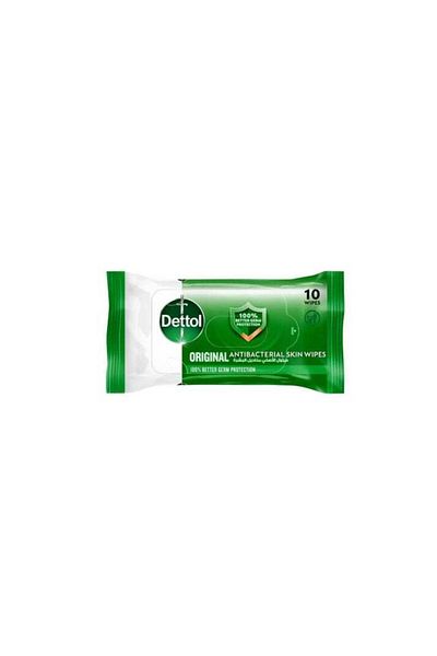Dettol Antibacterial Original Wipes 10 Wipes